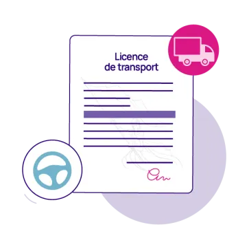 Licence de transport : document métier
