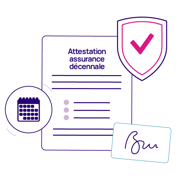 Attestation assurance décennale
