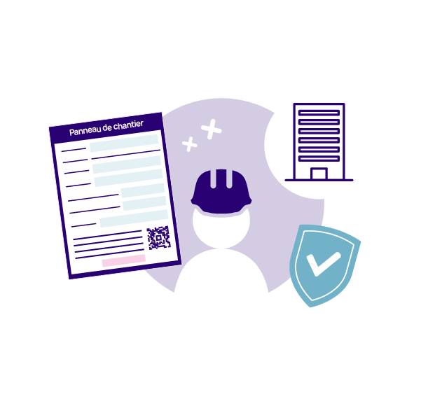 Loi relative à l'obligation d'affichage sur chantier : réglementation